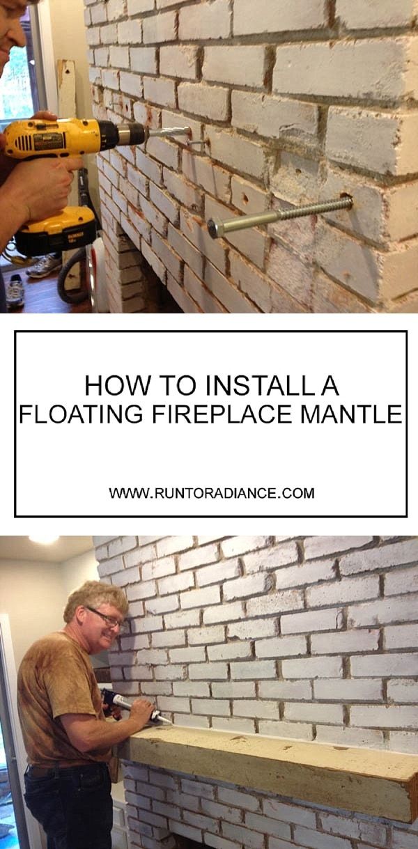 Install Fireplace Mantle Elegant How to Install A Floating Mantle the Easy Way In Just E