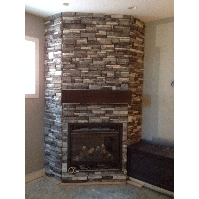 Install Stacked Stone Fireplace Elegant Fireplace with Ready Stack Color Glacier In A Duncan