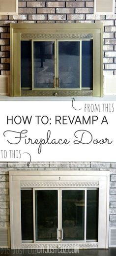 Installing Fireplace Doors Best Of 11 Best Brass Fireplace Screen Makeovers Images