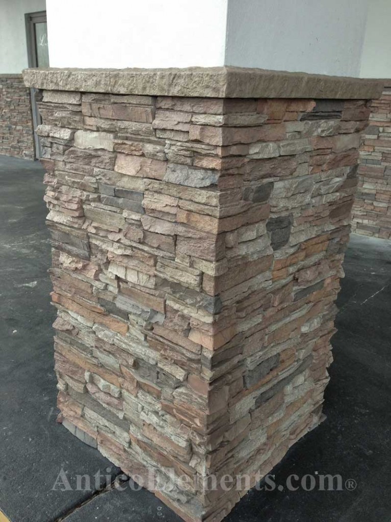 Installing Stone Veneer Fireplace New How to Cut Faux Stone Properly Antico Elements Blog