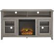 Installing Tv Over Fireplace Elegant Walker Edison Freestanding Fireplace Cabinet Tv Stand for Most Flat Panel Tvs Up to 65" Driftwood