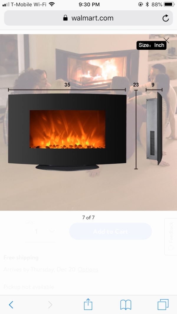 Used and new electric fire place in Paterson letgo d3f b af9071abb30ec5559