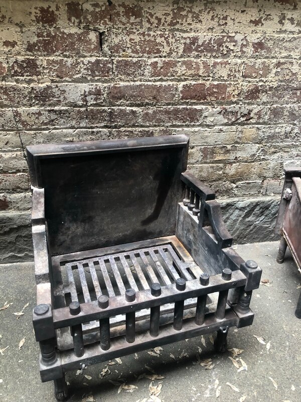 Antique Cast Iron Fireplace Grate Box 2f0b909a5db436d ef1b3d3e554f