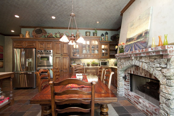 Kitchen Fireplace Awesome Cozy Corner Kitchen Hearth Room One Of Many Endearing