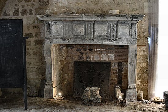 old kitchen fireplace