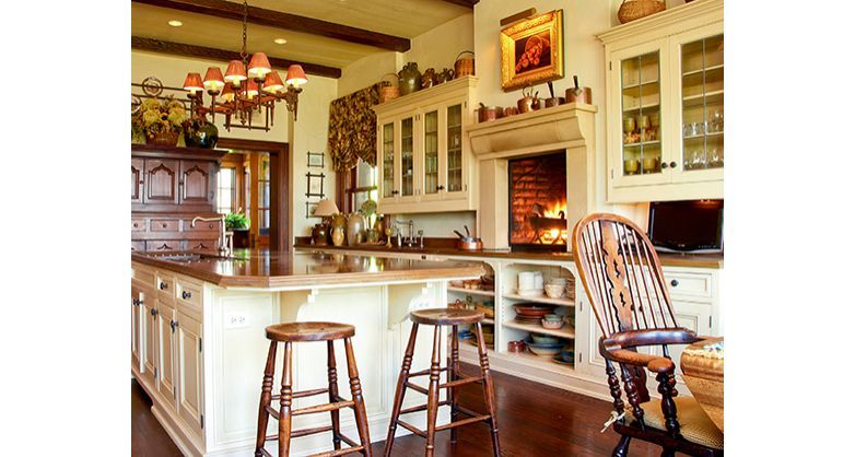 Kitchens with Fireplace New Pin On southern Splendor Homes with southern Elegance