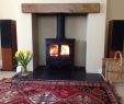 Kozy Fireplace Lovely Charnwood island 1 On Honed Granite Hearth Painted Recess