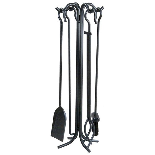 La Crosse Fireplace Beautiful Symple Stuff 5 Piece Wrought Iron Fireplace tool Set In 2019