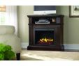 Large Electric Fireplace with Mantel Awesome Edison 40 In Convertible Media Console Electric Fireplace In tobacco
