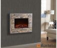 Led Electric Fireplace Fresh El Fuego Florenz Electric Wall Led Fireplace Stone aspect