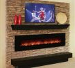 Led Electric Fireplace Insert Elegant Modern Heater Fireplaces