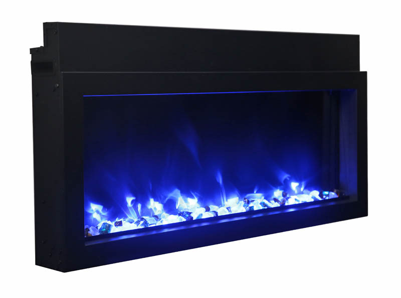 Led Electric Fireplace Insert Lovely Amantii Bi 40 Xtraslim Electric Fireplace