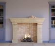 Limestone Fireplace Hearths Fresh Amazon Chester Transitional Real Stone Fireplace Mantel
