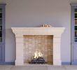 Limestone Fireplace Mantels Unique Amazon Chester Transitional Real Stone Fireplace Mantel