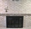 Limestone Fireplace Mantle Beautiful Refresh Brick Fireplace Charming Fireplace