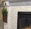 Limestone Fireplace Mantle Unique Fireplace Makeover with Tin Tile Fireplaces