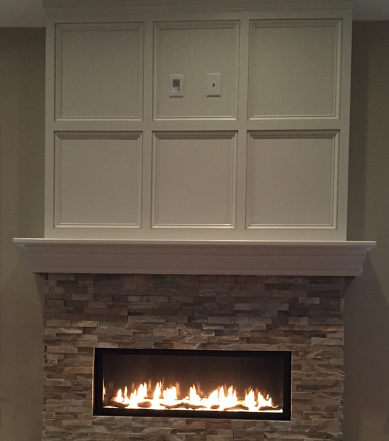 Linear Fireplace Gas Best Of Linear Electric Fireplace with Space for Tv