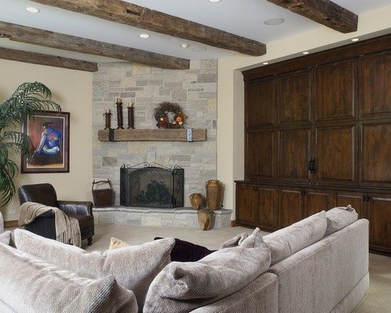 Living Room with Corner Fireplace Awesome Family Room with Corner Fireplace