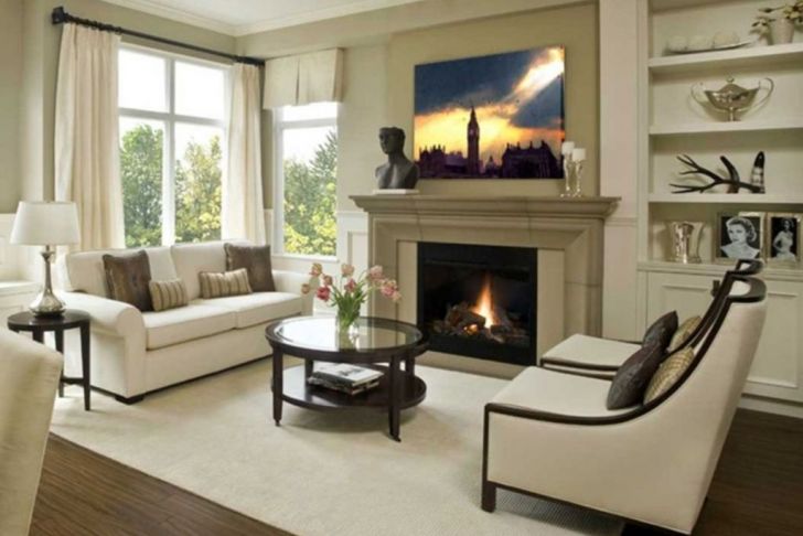 Living Rooms with Fireplace Beautiful Classic Living Room with Fireplace Al Lilac