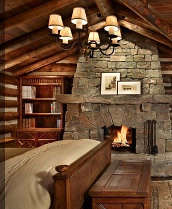 Log Cabin Fireplace Luxury Perfect Cabin Bedroom with Fireplace