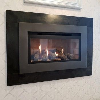 Long Gas Fireplace Unique Logflame Hole In the Wall Living Room In 2019