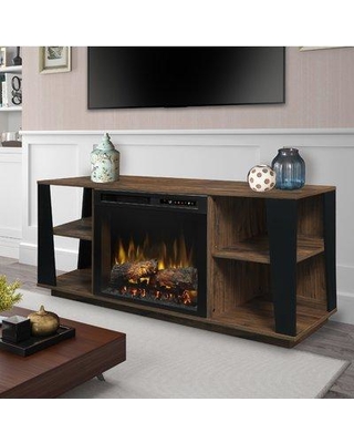 millwood pines lewter tv stand for tvs up to 55 electric fireplace w