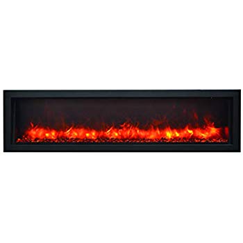 Low Profile Electric Fireplace Fresh Amantii Bi 60 Slim Od Outdoor Panorama Series Slim Electric Fireplace 60 Inch