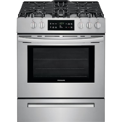 Lowes Gas Fireplace Inserts Awesome 5 Burners 5 Cu Ft Self Cleaning Freestanding Gas Range Fingerprint Resistant Easycare Stainless Steel Mon 30 In 29 875 In