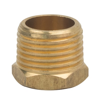 Lowes Outdoor Fireplace Inspirational Brasscraft 1 2 In X 3 8 In Threaded Adapter Bushing Fitting