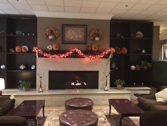 Majestic Fireplace Elegant the Lobby Decorated for Halloween Picture Of Anaheim