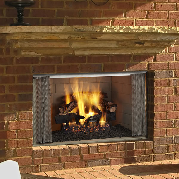 Majestic Gas Fireplace Insert Unique Majestic Villawood Outdoor Fireplace 42"