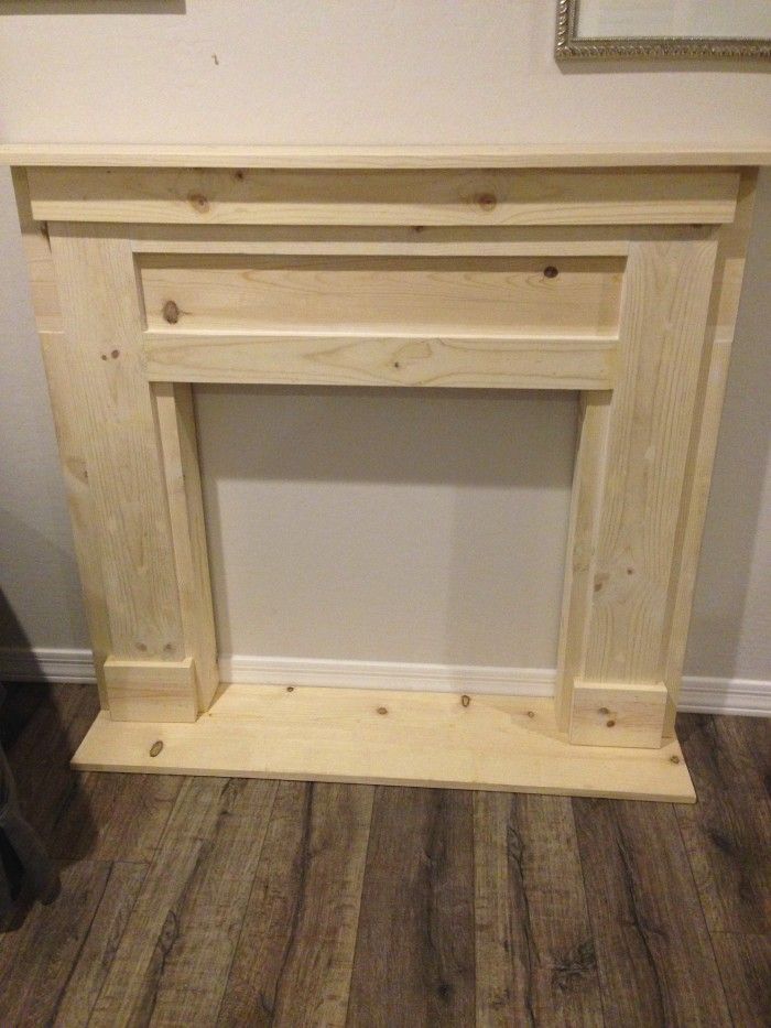 Making A Fireplace Mantel Inspirational Fascinating Diy Faux Fireplace Mantel Diy Projects to Try