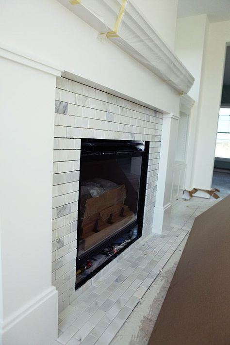 Marble Tile Fireplace Best Of Image Result for Fireplace From Brick to Tile