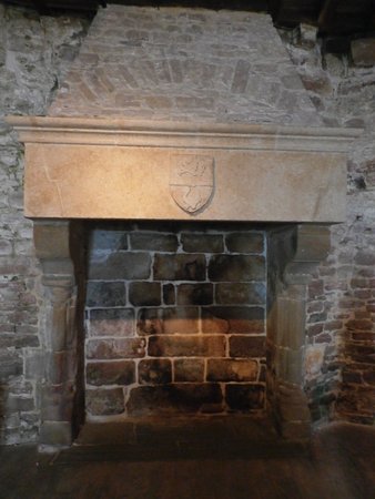 the great hall fireplace