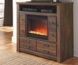 Media Cabinet with Fireplace Awesome Quinden Media Chest with Fireplace Products