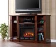 Media Cabinet with Fireplace Fresh Upton Home Bernardo Espresso Electric Media Fireplace