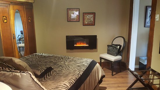 Media Electric Fireplace Inspirational Gabriel S Suite Bedroom with Armoire Closet and Electric
