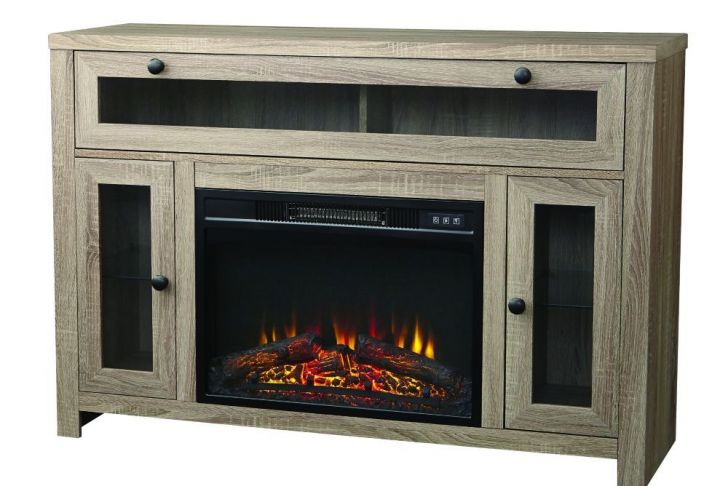 Media Fireplace Consoles Elegant Laurelcrest 48 Inch Paper Laminate Media Fireplace Console
