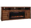 Media Stand with Fireplace Elegant Loon Peak Belle isle Tv Stand for Tvs Up to 78" with