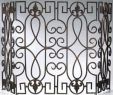 Metal Fireplace Screen Beautiful Wrought Iron Fire Screen Design Inspiration 1