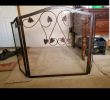 Metal Fireplace Screen Luxury Glass Fireplace Screen