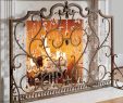 Metal Fireplace Screen Luxury Louviere Fireplace Screen In 2019