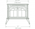 Mhsc Fireplace Elegant Radiance Direct Vent Gas Stoves by Vermont Castings