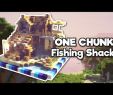 Minecraft Fireplace Best Of Minecraft Beach Fishing Shack In One Chunk [tutorial