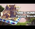 Minecraft Fireplace Best Of Minecraft Beach Fishing Shack In One Chunk [tutorial