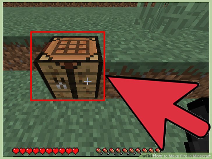 aid v4 728px Make Fire in Minecraft Step 2