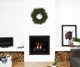 Minimalist Fireplace Elegant Minimal Cozy Christmas Holiday