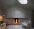 Minimalist Fireplace Elegant Minimalist Concrete Living Room Fireplace In Refugi Lieptgas