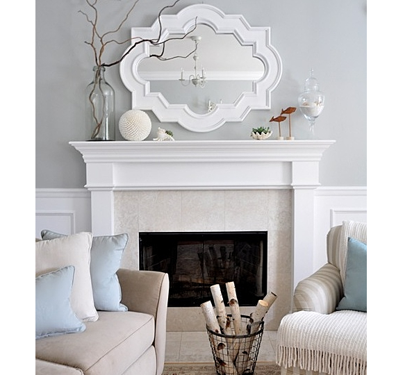 mirrors over fireplace mantels stagger mirror fireplace living home interior 16