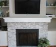 Modern Brick Fireplace Awesome Modern Rustic Painted Brick Fireplaces Ideas 51